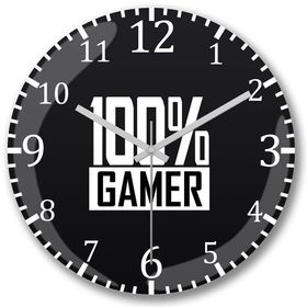 Baskı Dükkanı S3870 100 Gamer Duvar Saati