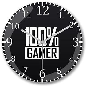 Baskı Dükkanı S3870 100 Gamer Duvar Saati