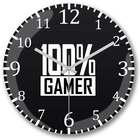 Baskı Dükkanı S3870 100 Gamer Duvar Saati