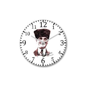 Baskı Dükkanı S951 Mustafa Kemal Atatürk 5 Duvar Saati