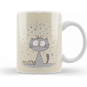 Baskı Dükkanı Sad Cat Meows Kupa