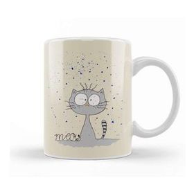 Baskı Dükkanı Sad Cat Meows Kupa