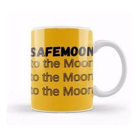 Baskı Dükkanı Safemoon To The Moon Kupa