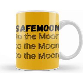 Baskı Dükkanı Safemoon To The Moon Kupa