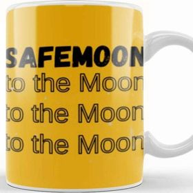 Baskı Dükkanı Safemoon To The Moon Kupa