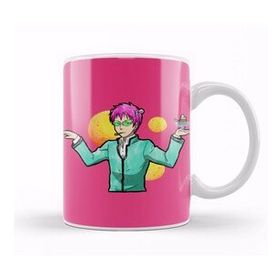 Baskı Dükkanı Saiki Dances For Coffee Jelly Saiki K Kupa