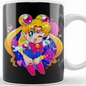 Baskı Dükkanı Sailor Moon Anime 02 Sihirli Porselen Kupa