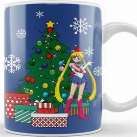 Baskı Dükkanı Sailor Moon Around The Christmas Tree Kupa