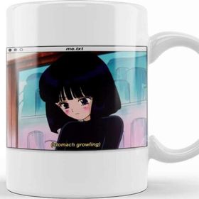 Baskı Dükkanı Sailor Moon Hotaru Tomoe Is Hungry Kupa