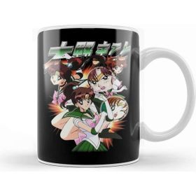 Baskı Dükkanı Sailor Moon Jupiter Porselen 330 Beyaz Kupa Bardak
