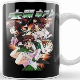 Baskı Dükkanı Sailor Moon Jupiter Porselen 330 Beyaz Kupa Bardak