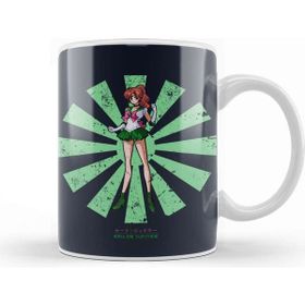 Baskı Dükkanı Sailor Moon Jupiter Retro Japanese Kupa