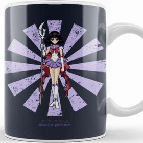 Baskı Dükkanı Sailor Moon Saturn Retro Japanese Kupa