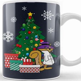 Baskı Dükkanı Sailor Moon Secret Squirrel Around The Christmas Tree Kupa