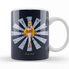 Baskı Dükkanı Sailor Moon Venus Retro Japanese Kupa
