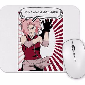 Baskı Dükkanı Sakura Naruto 01 Mouse Pad