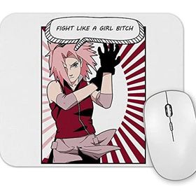 Baskı Dükkanı Sakura Naruto 01 Mouse Pad