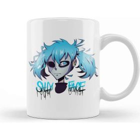 Baskı Dükkanı Sally Face 03 Porselen 330 ml Beyaz Kupa Bardak