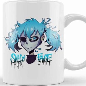 Baskı Dükkanı Sally Face 03 Porselen 330 ml Beyaz Kupa Bardak
