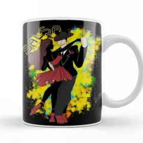 Baskı Dükkanı Salsa Lover's Salsa Dance Couple Kupa