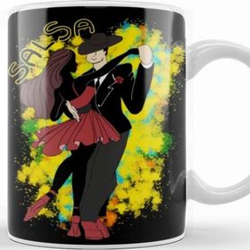 Baskı Dükkanı Salsa Lover's Salsa Dance Couple Kupa