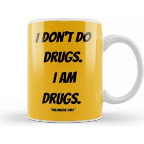 Baskı Dükkanı Salvador Dali Quotes Gift Vintage Retro Rainbow Style Kupa