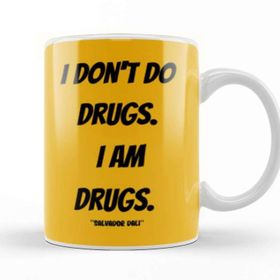 Baskı Dükkanı Salvador Dali Quotes Gift Vintage Retro Rainbow Style Kupa