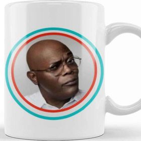Baskı Dükkanı Samuel L Jackson Bob Ross Meme Kupa