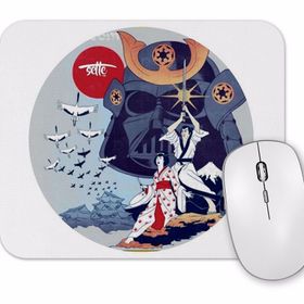 Baskı Dükkanı Samurai Fight Mouse Pad