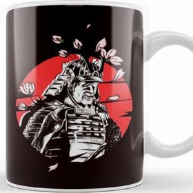 Baskı Dükkanı Samurai Japanese Art Japan Ninja Shinobi Warrior Katana Kupa