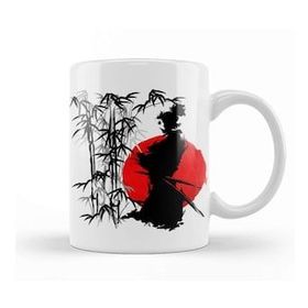 Baskı Dükkanı Samurai Ninja Kupa