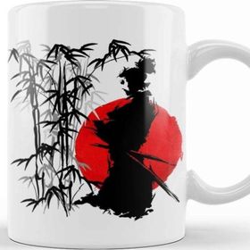 Baskı Dükkanı Samurai Ninja Kupa