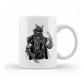 Baskı Dükkanı Samurai Punk Portrait Kupa