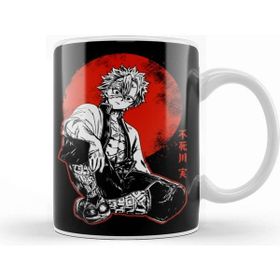 Baskı Dükkanı Sanemi Shinazugawa Red Moon Kupa