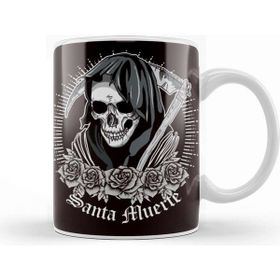 Baskı Dükkanı Santa Muerte Porselen Kupa