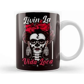 Baskı Dükkanı Santa Muerte Porselen Kupa