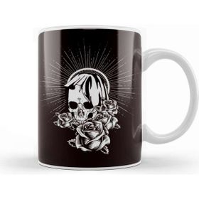 Baskı Dükkanı Santa Muerte Porselen Kupa