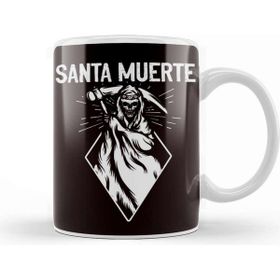 Baskı Dükkanı Santa Muerte Porselen Kupa