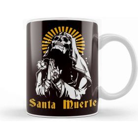 Baskı Dükkanı Santa Muerte Porselen Kupa