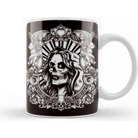 Baskı Dükkanı Santa Muerte Porselen Kupa