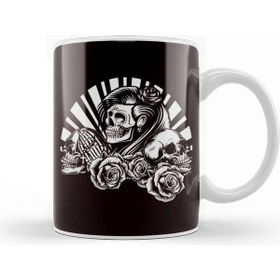 Baskı Dükkanı Santa Muerte Porselen Kupa