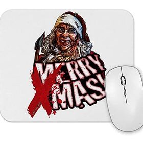 Baskı Dükkanı Santa You Better Watch Out Mouse Pad