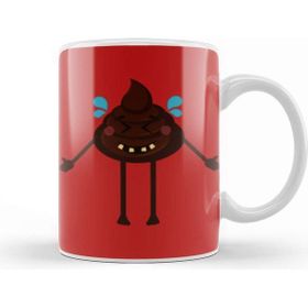 Baskı Dükkanı Sarcasm Funny Comment Quotes Gift Sarcastic and Men Humorous Saying Kupa Bardak Porselen - 1 Adet - Kırmızı - Yeşil - 330 ml