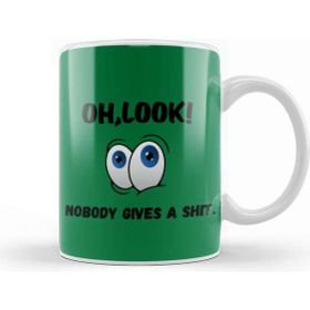 Baskı Dükkanı Sarcasm Funny Comment Quotes Gift Sarcastic and Men Humorous Saying Kupa Bardak Porselen - 1 Adet - Mavi - Kahverengi - 330 ml