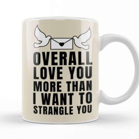Baskı Dükkanı Sarcasm Funny Quote Valentine's Day,for Lover Or Boyfriend, Girlfriend Porselen 330 ml Beyaz Kupa Bardak