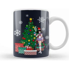 Baskı Dükkanı Saturn Around The Christmas Tree Sailor Moon Kupa