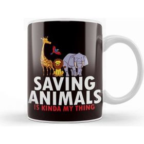 Baskı Dükkanı Saving Animals Welfare Rescue Rights Activist Veterinarian Kupa