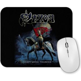 Baskı Dükkanı Saxon Heavy Metal Thunder Mouse Pad