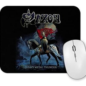 Baskı Dükkanı Saxon Heavy Metal Thunder Mouse Pad
