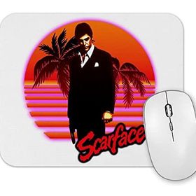 Baskı Dükkanı Scarface Mouse Pad